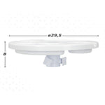 Glashalterung für Sonnenschirm Aktive 29,5 x 8 x 29,5 cm Solskærm (12 Stück)