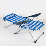 Gepolsterte Campingstuhl Aktive Gestreift 48 x 90 x 60 cm (2 Stück)