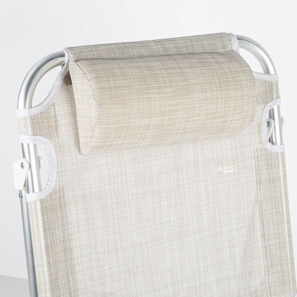 Gepolsterte Campingstuhl Aktive Ibiza 48 x 90 x 60 cm (2 Stück)