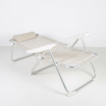 Gepolsterte Campingstuhl Aktive Ibiza 48 x 90 x 60 cm (2 Stück)