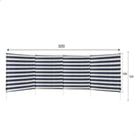 Windschutz Aktive 320 x 125 x 2,5 cm