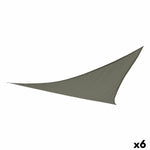Sonnensegel Aktive Dreieckig Grau 360 x 0,5 x 360 cm (6 Stück)