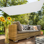 Sonnensegel Aktive rechteckig Weiß 200 x 0,5 x 300 cm (6 Stück)
