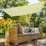 Sonnensegel Aktive rechteckig Creme 200 x 0,5 x 300 cm (6 Stück)
