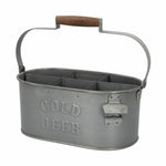 Dekorativer Korb Aktive 35,5 x 16 x 19,5 cm Flaschenregal (6 Stück)