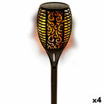 Solar-Gartenpfahl-Set Aktive 51 Kunststoff 11 x 77,5 x 11 cm (4 Stück)