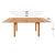 Asuziehbarer Tisch Aktive Akazienholz 200 x 74 x 100 cm