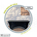 Schutzhülle Aktive Schwarz 122 x 76 x 61 cm Tisch Zubehör Fahrzeuge Straße (6 Stück)