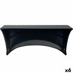 Schutzhülle Aktive Schwarz 183 x 76 x 76 cm Tisch Zubehör Fahrzeuge Straße (6 Stück)