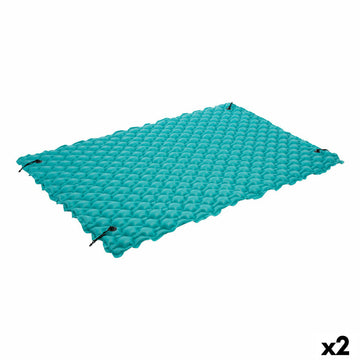 Luftmatratze Intex 290 x 213 cm Decke türkis (2 Stück)