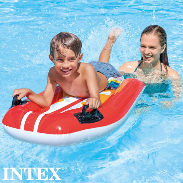 Aufblasbare Figur für Pool Intex Joy Rider 62 x 112 cm Surfbrett (12 Stück)