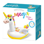 Aufblasbare Insel Intex Einhorn 163 x 251 x 145 cm (2 Stück)