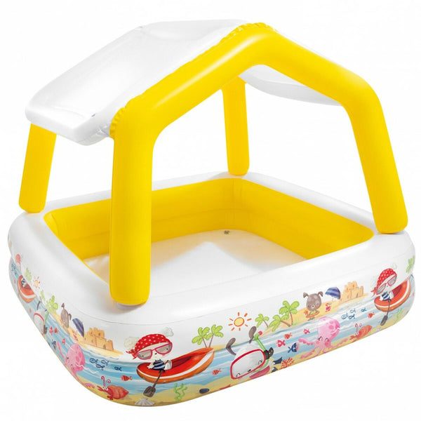 Aufblasbares Planschbecken für Kinder Intex Markise 295 L 157 x 122 x 157 cm (3 Stück)