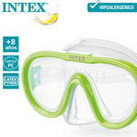 Schnorkelbrille Intex Sea Scan Lila