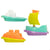 Strandspielzeuge-Set Colorbaby 3 Stücke Schiff Polypropylen (12 Stück)
