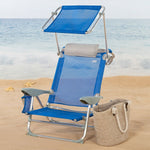 Strandstuhl Aktive Blau 47 x 67 x 43 cm (2 Stück)