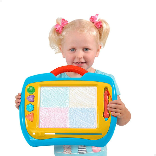 Zaubertafel PlayGo Kunststoff 35 x 30 x 4 cm (6 Stück)
