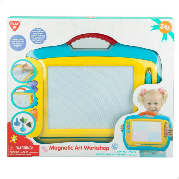 Zaubertafel PlayGo Kunststoff 35 x 30 x 4 cm (6 Stück)