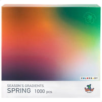 Puzzle Colorbaby Season's Gradients Spring 68 x 50 cm (6 Stück)