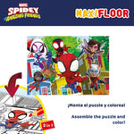 Set mit 4 Puzzeln Spidey 35 x 1,5 x 25 cm 48 Stücke (6 Stück)