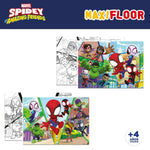 Set mit 4 Puzzeln Spidey 35 x 1,5 x 25 cm 48 Stücke (6 Stück)