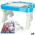 Kindertisch Frozen Zeichnung (6 Stück)