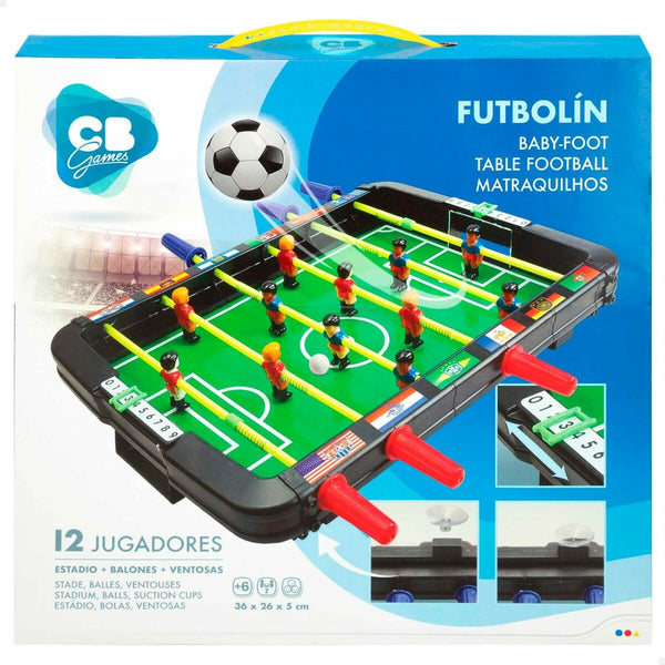 Tischfußball CB Games 36 x 5 x 26 cm (6 Stück)