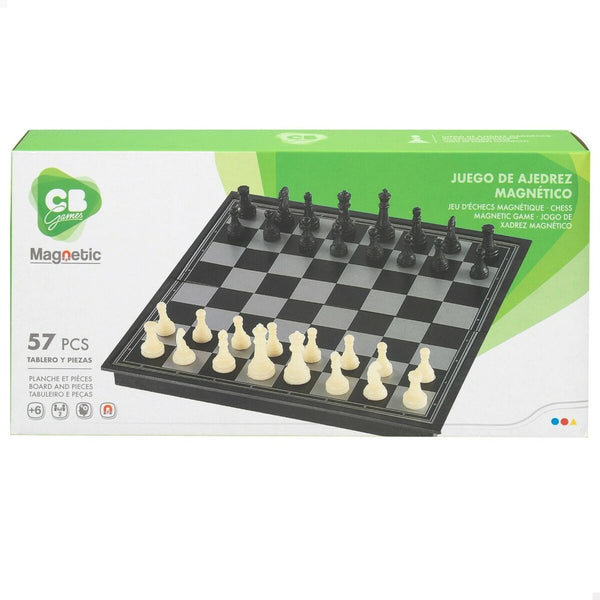 Schach- und Dame-Brett CB Games Kunststoff (6 Stück)