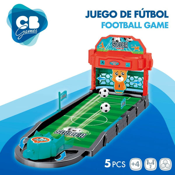 Geschicklichkeitsspiel Colorbaby Football 6 Stück