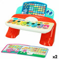 Interaktives Klavier für Babys Winfun 27 x 16 x 18 cm (2 Stück)