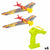 Flugzeug Colorbaby Let's Fly Abschuss 14,5 x 3,5 x 25 cm (6 Stück)