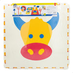 Puzzleteppich Colorbaby 4 Stücke tiere 118 x 118 cm EVA (2 Stück)