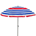 Sonnenschirm Aktive Blau Rot Bunt Silberfarben Ø 160 cm 160 x 167 x 160 cm (12 Stück)