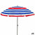 Sonnenschirm Aktive Blau Rot Bunt Silberfarben Ø 160 cm 160 x 167 x 160 cm (12 Stück)