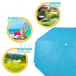 Sonnenschirm Aktive 160 x 166 x 160 cm 160 x 170 x 160 cm (12 Stück)