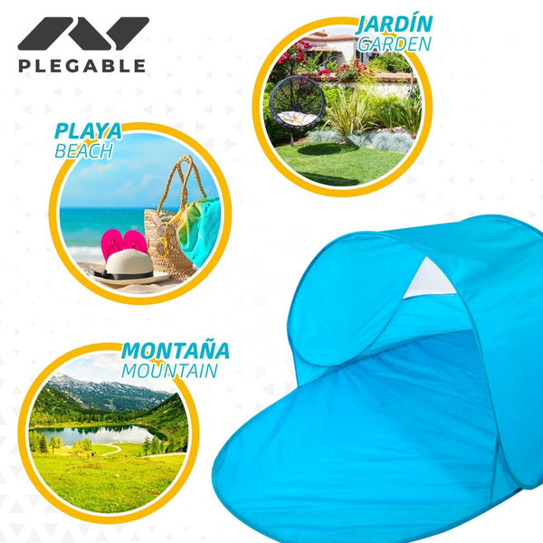 Windschutz Aktive 130 x 72 x 85 cm (6 Stück)