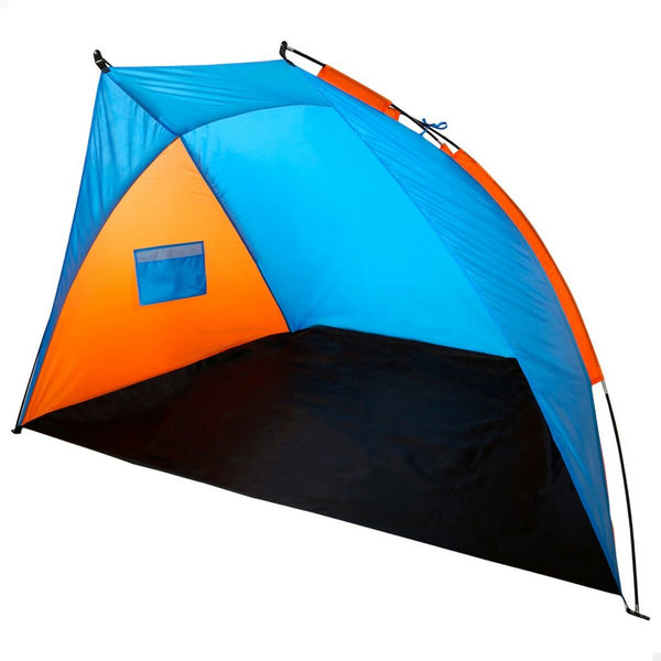 Windschutz Aktive 200 x 120 x 125 cm Blau Orange (4 Stück)