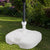 Fuß für Sonnenschirm Aktive Weiß Ø 32 mm Ø 20 mm 45 x 29 x 45 cm (5 Stück)
