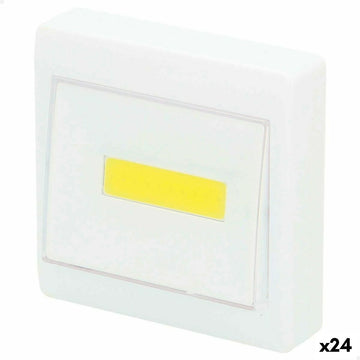 Schalter Aktive Weiß 8,5 x 8,5 x 3 cm (24 Stück)