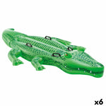 Aufblasbare Schwimmhilfe Intex Krokodil 203 x 30 x 114 cm (6 Stück)