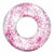 Aufblasbarer Donut-Schwimmhilfe Intex Durchsichtig Glitzernd Ø 119 cm (6 Stück)