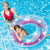 Aufblasbarer Donut-Schwimmhilfe Intex Durchsichtig Glitzernd Ø 119 cm (6 Stück)
