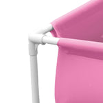 Schwimmbad Abnehmbar Intex 342 L 122 x 30 x 122 cm Rosa (3 Stück)
