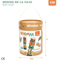 Konstruktionsspiel Woomax 36 Stücke (6 Stück)