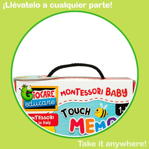 Gedächtnisspiel Lisciani Giochi Kinderpuzzle Taktil 24 Stücke