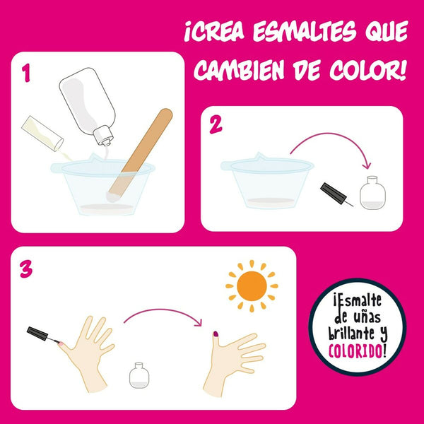 Wissenschaftsspiel Lisciani Giochi Laboratorio de esmalte ES (6 Stück)