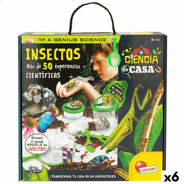 Wissenschaftsspiel Lisciani Giochi Insectos ES (6 Stück)