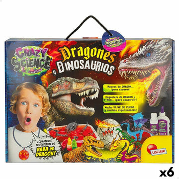 Wissenschaftsspiel Lisciani Giochi Dragones y dinosaurios ES (6 Stück)