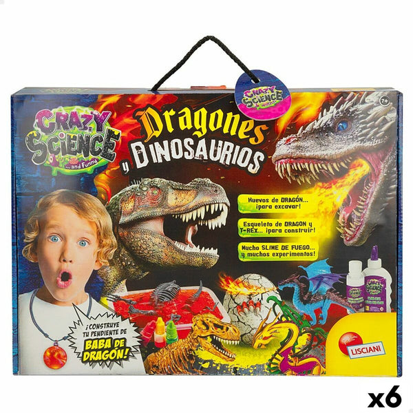 Wissenschaftsspiel Lisciani Giochi Dragones y dinosaurios ES (6 Stück)