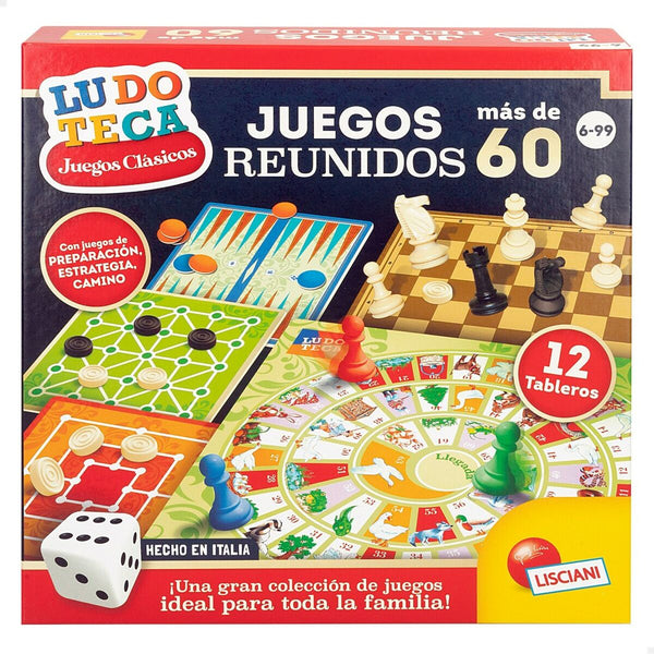 Tischspiel Lisciani Giochi Juegos reunidos 26 x 1 x 26 cm ES (10 Stück)